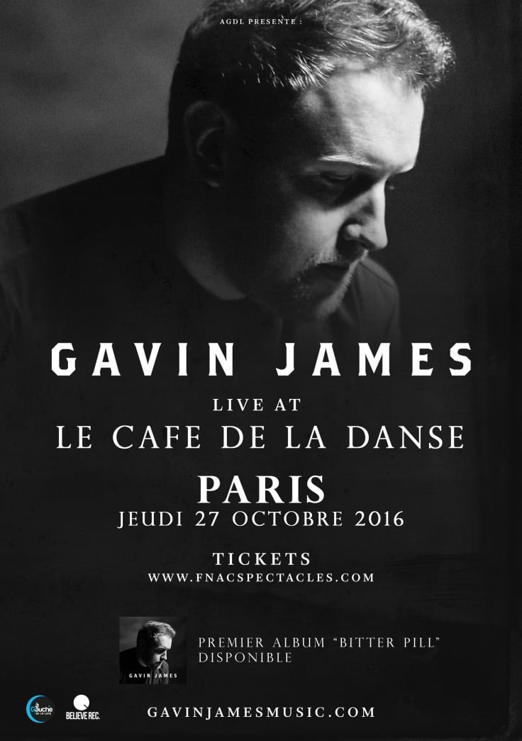 Gavin James Café de la Danse